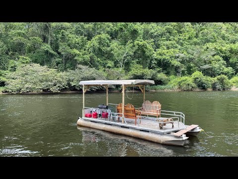 Jungle Pontoon Waterfall Adventure tour, San Ignacio, Belize