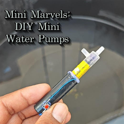 1.7M views · 19K reactions | Mini Marvels: How to Craft Your Own DIY Water Pumps! | Samar Electric | Facebook
