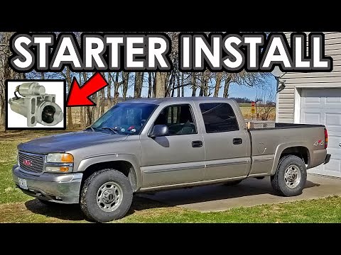 How to replace Sierra / Silverado Starter