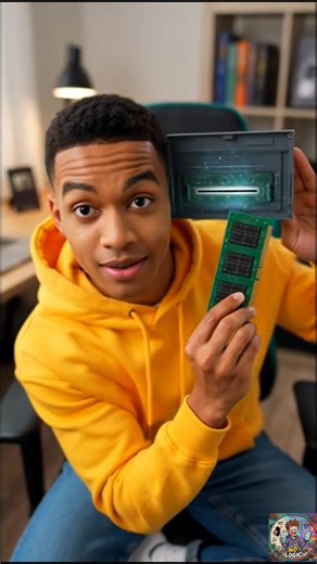 How to Install RAM in Your Brain 🧠💻😂#shorts