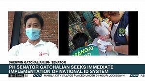 8.8K views · 110 reactions | Sen. Sherwin Gatchalian said it is high time that the national ID system be implemented; argues programs such as the social amelioration, can be rolled out easier using the system. | ANC 24/7 | Facebook