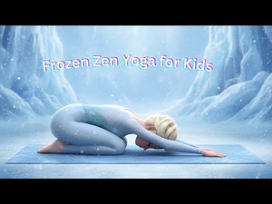 Frozen Zen Yoga for Kids | Relaxing Exercise with Elsa | Calm Yoga Routine