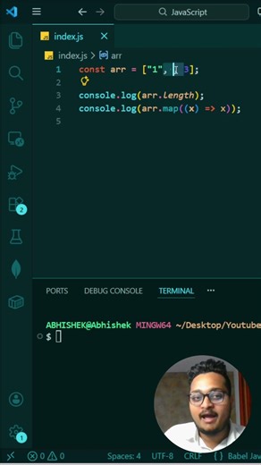 Javascript Interview Question asked in FAANG | #javascript #shorts #coding