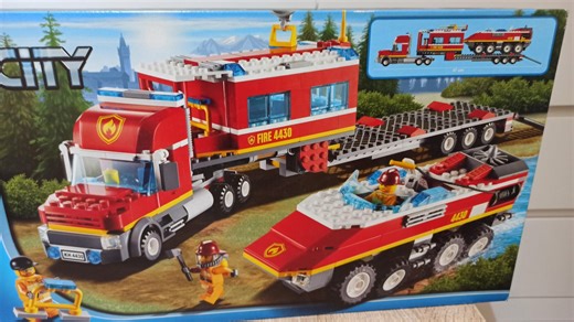 LEGO City 4430 - Fire Transporter - NOVO