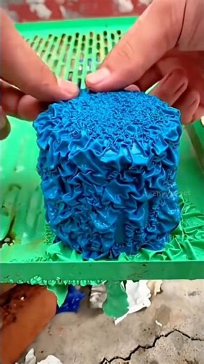 Watch! How the color of plastic-metal disappears instantly #shorts