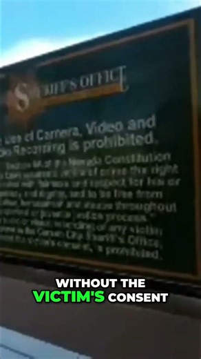 Can You Film The Sheriff? Rights vs Recording Ban #shorts