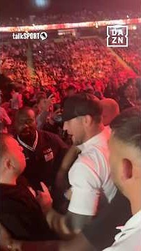 WOW Darren Till escorted from ringside as he CACKLES at Tommy Fury after his victory over Eddie Hall