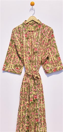 Boho Cotton Kimono, Lightweight Open Front Cardigan, Beach Cover up for Women - Etsy