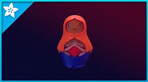 Morbid Nesting Doll #3DThursday #3DPrinting