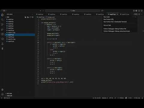 expt 11 implementation of merge sort and quick sort algorithms
