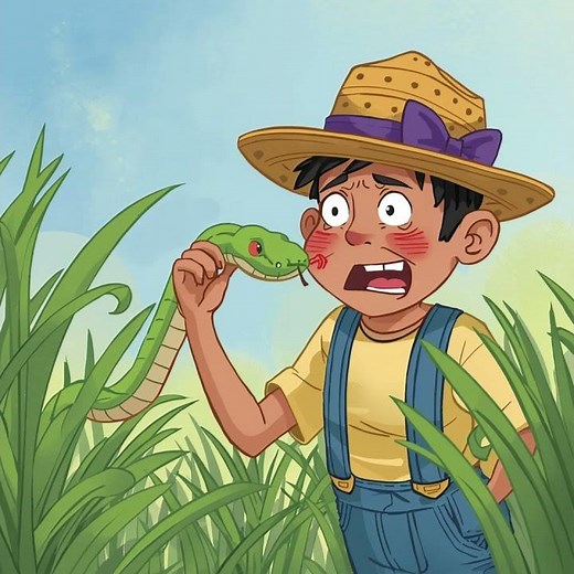 The Farmer and the Snake | Moral Story for Kids 👨‍🌾🐍