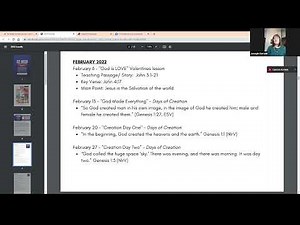 52 Week Sunday School Curriculum for 2022