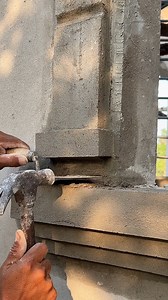 5.6K views · 90 reactions | Construction and decoration of modern window frames using brick, sand and cement | Creative Handmades Ideas Diy | Facebook