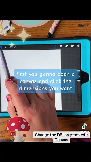 How to change dpi settings in procreate
