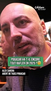#CyclismActu : Le parcours du Tour de France 2025 taillé pour Pogacar ? Alex Carera, son agent, à notre micro !🗣️ « Le vélo, partout & toujours ici », sur https://CyclismActu.net🚴‍♂️ #Carera #AlexCarera #Pogacar #TadejPogacar #tourdefrance #tdf2025 #cyclisme #cycling #letour | Cyclism'Actu