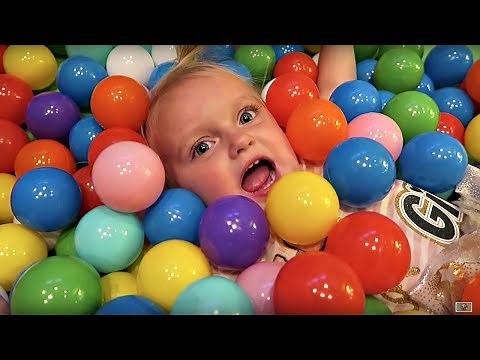 BABY IN A BALL PIT!!!