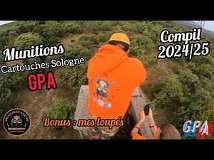 CHASSE SANGLIER :Compilation de 50 tirs 2024/25 avec les nouvelles munitions GPA à tête chercheuse