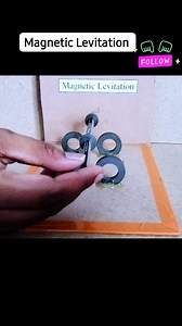 1.2M views · 8.9K reactions | Magnetic Levitation physics science project #SchoolProjectForExhibition #physicsproject #facebookvideo #workingmodel #physicsmodel #sciencemodels #reesviralシ | Kansal Creation | Facebook