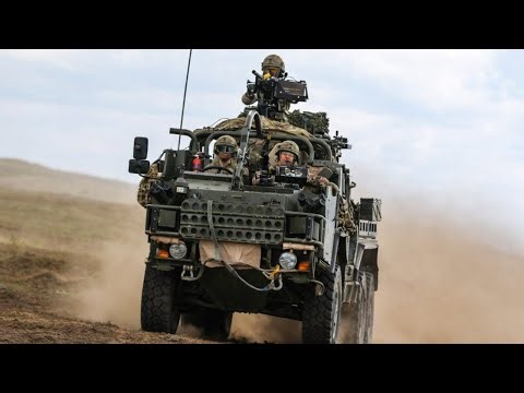 Jackal Armoured Vehicle in Action | British Army High-Mobility Patrol Vehicle