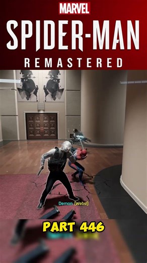 Marvel's Spider Man Remastered 446 #spiderman #shorts