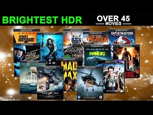 The Brightest HDR Movies Compilation - Over 45 movies REAL Content Demo Collection