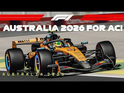 First Look At Australia 2026 For Assetto Corsa! | F1 2026