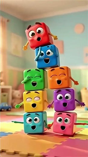 Number Blocks Song – Playroom Counting 1 To 10 | ‪@Baby_YellowChick‬