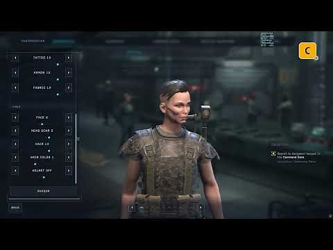 ALIENS DARK DESCENT CHARACTER CUSTOMIZATION