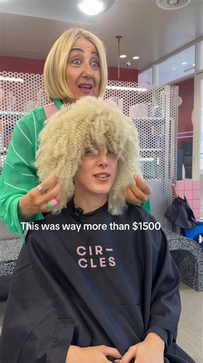 Sharlene Lee | Perming bleach hair 😂 #perming #perminghair #curlyhair #wig #funnyvideos #curlygirlmethod | Instagram