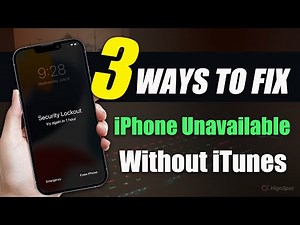 Top 3 Ways to Fix iPhone Unavailable Issue on Your iPhone 12 (mini, Pro, Pro Max) without iTunes