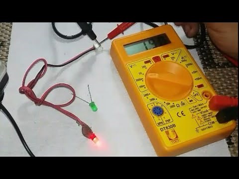#Testando Leds com Multímetro Digital Otimizado.