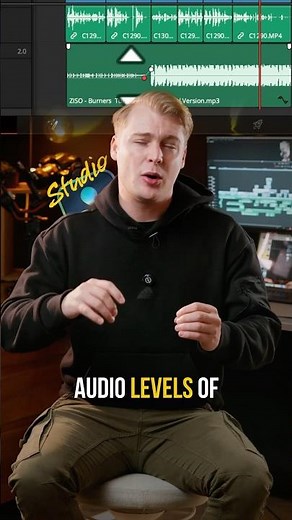 How to automatically adjust volume of music to your voice with the ducker in DaVinci Resolve