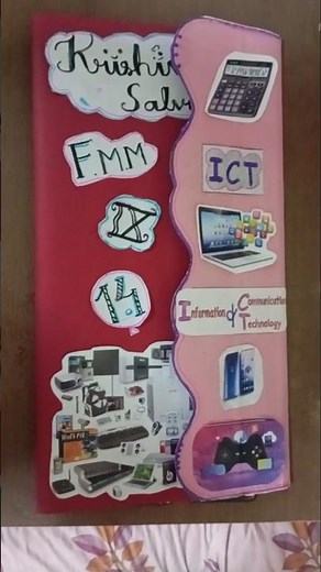 Project File On Information Of Communication Technology (ICT) || FMM ACTIVITY | #creative