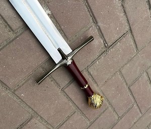Handmade Rhindon Sword Replica - Hand Forged Peter Pevensie Sword - Chronicles of Narnia Movie Inspired Sword - Medieval Fantasy Sword - Etsy