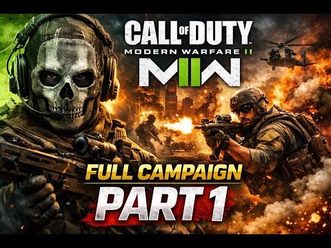 Call of Duty: Modern Warfare II – Full Campaign Part 1 | Task Force 141 Begins | No Commentary