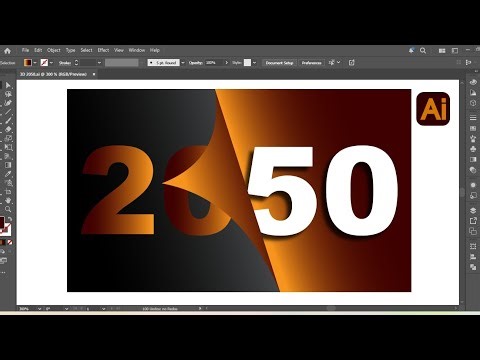 Easy design Adobe illustrator tutorial