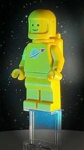 Vintage Yellow Classic Spaceman Lego minifigure. #lego #legotoys