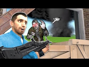 Defending Against ZOMBIES and TORNADO! - Garry's Mod