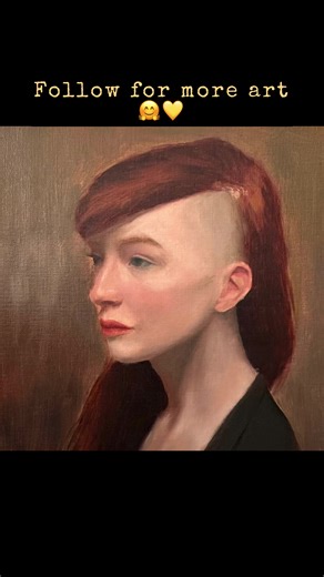 Portrait study After Stephen Bauman #artlovers #contemporaryart #portraits #portraitpainting #oilpainting