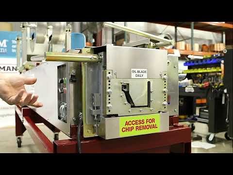 IronMan Gutter Machine Operation