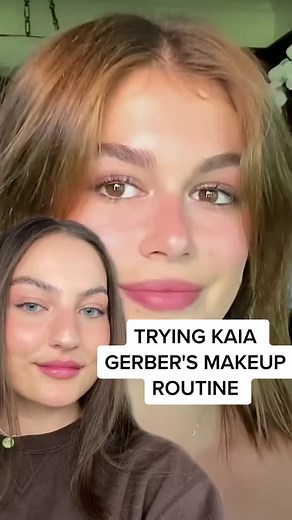 Kaia Gerber's Vogue Makeup Routine Revealed