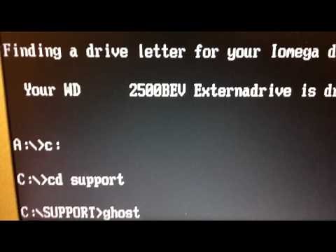 Norton Ghost 2003 Backup to Hard Disk - Windows XP Setup - Part 20