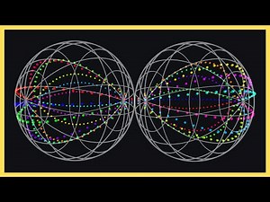 3D Infinity Symbol Pendulum Wave | Chromatic Scale | Polyrhythms