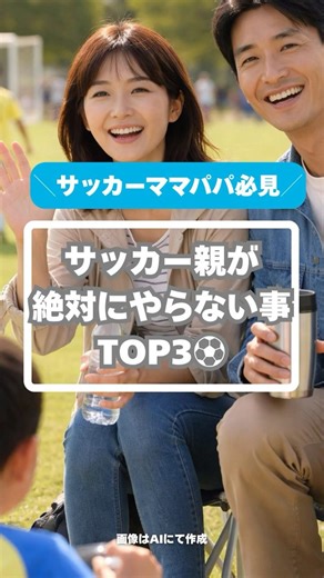 サッカー親が絶対にやらない「賢い子の育て方」TOP3⚽ #少年サッカー #サッカー #サカイク