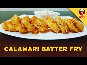Calamari Batter Fry|Seafood Starter|Squids Starter|Fish fry|Calamari recipes|Squids Recipe