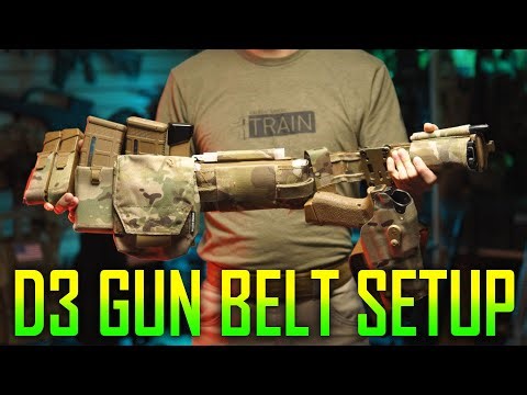 MY D3 GUN BELT SETUP - THE ARMORY - SPARTAN117GW