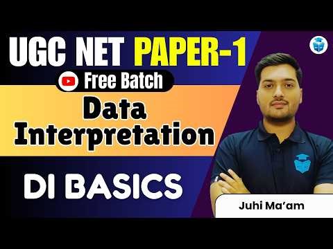 UGC NET Paper 1 Data Interpretation Basics | DI Concepts for NET/JRF 2026 | JRFAdda
