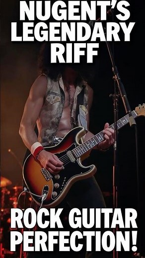 The #1 Rock Riff That Defined an Era. #TedNugent #Stranglehold #RockRiffs #ClassicRock