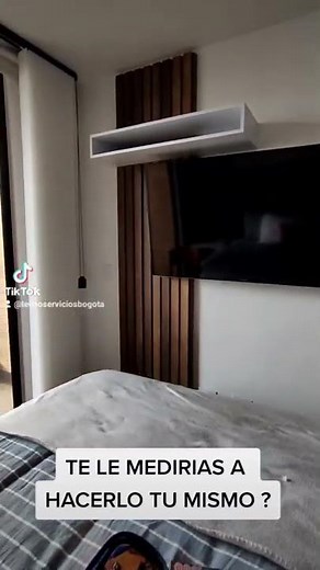 Easy way to hide your TV cables with a cable-hiding back panel or TV panel.