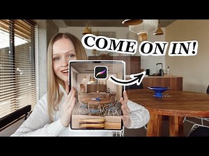 Stylish Interior Renderings - Hand-Drawn in Procreate